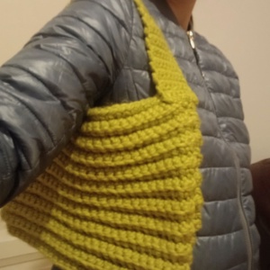 Horgolt válltáska - táska & tok - kézitáska & válltáska - kézitáska - Meska.hu