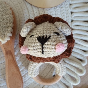 Oroszlános babaváró ajándékcsomag - játék & sport - babalátogató ajándékcsomag - Meska.hu