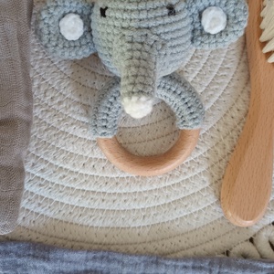 Elefántos babaváró ajándékcsomag - játék & sport - babalátogató ajándékcsomag - Meska.hu