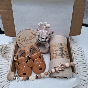 Őzikés babalátogató ajándékcsomag  - Meska.hu