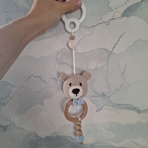 Horgolt macis ajándékcsomag  - játék & sport - babalátogató ajándékcsomag - Meska.hu