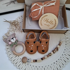 Őzikés babalátogató ajándékcsomag  - baba - mama - babalátogató ajándékcsomag - Meska.hu