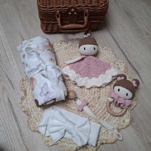 Tündéres babaköszöntő ajándékcsomag - baba - mama - babalátogató ajándékcsomag - Meska.hu