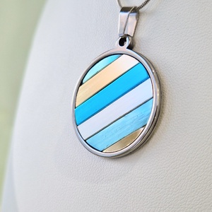 Arany, ezüst, kézműves medál,  fülbevaló, nyaklánc  - ékszer - ékszerszett - Meska.hu