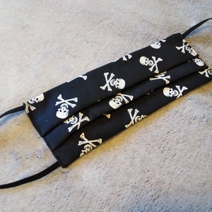 Halálfejes textil maszk - ruha & divat - maszk, arcmaszk - férfi & uniszex - Meska.hu