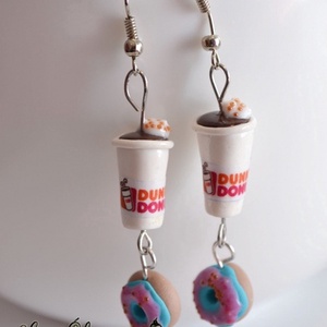 Dunkin' donuts fánkos füles cukormázzal -  - Meska.hu