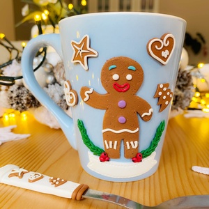 Saját neves Mézis bögre-kanál szett - otthon & életmód - Meska.hu