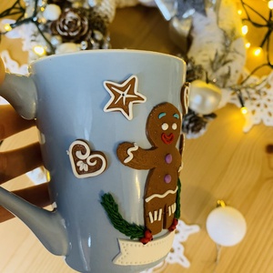 Saját neves Mézis bögre-kanál szett - otthon & életmód - Meska.hu