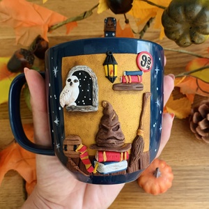 Harry Potter bögre , Otthon & Életmód, Konyhafelszerelés, tálalás, Tálalás, Bögre & Csésze, Gyurma, MESKA