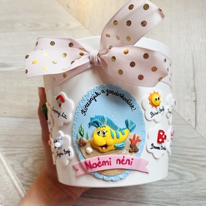 Ovis/bölcsis ballagási kaspó óvónéniknek - otthon & életmód - dekoráció - virágdísz és tartó - cserép & kaspó - Meska.hu