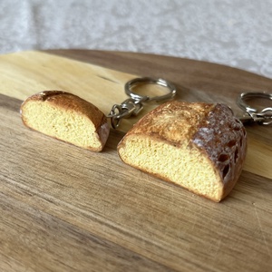 Szívem-kenyerem csücske kulcstartó pár - táska & tok - kulcstartó & táskadísz - kulcstartó - Meska.hu