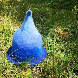 Négy-kék szaunasapka, manósapka, nemezsapka - ruha & divat - sál, sapka, kendő - sapka - Meska.hu Négy-kék szaunasapka, manósapka, nemezsapka - ruha & divat - sál, sapka, kendő - sapka - Meska.hu