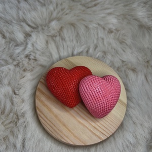 Szivecskés gipszfigura, Kellékek & szerszámok, Dekorációs kellékek, Figurák, Festett tárgyak, Gipszöntés, MESKA