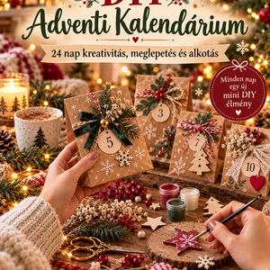 DIY (csináld magad) adventi kalendárium, DIY (Csináld magad), Egységcsomag, , MESKA