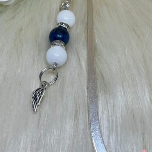 Jade-Lápisz lazuli ásványkönyvjelző , Könyv & Zene, Könyvjelző, Mindenmás, MESKA