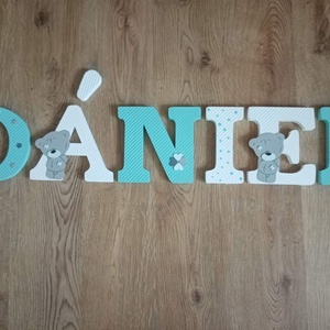 Dekorbetű,bababetű,név,felirat,dekoráció,babaszoba,gyerekszoba,hungarocell  - otthon & életmód - dekoráció - Meska.hu