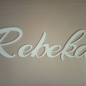 Fa dekornév, dekorbetű, dekoráció, felirat, babanév, babaszoba - otthon & életmód - dekoráció - fali és függő dekoráció - betű & név - Meska.hu
