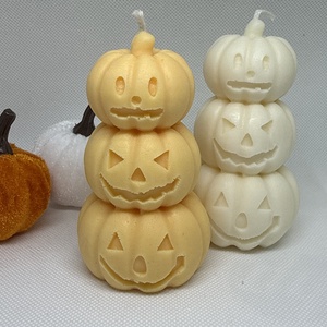 Halloween Gyertya - otthon & életmód - dekoráció - halloween - halloweeni asztaldísz - Meska.hu