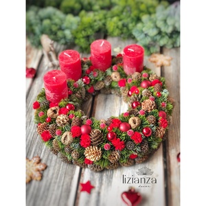 'Emmi' adventi koszorú  - Meska.hu