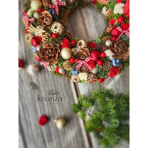 'Bori' adventi koszorú  - karácsony - adventi díszek - adventi koszorú - Meska.hu