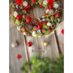 'Fanni' adventi koszorú  - karácsony - adventi díszek - adventi koszorú - Meska.hu