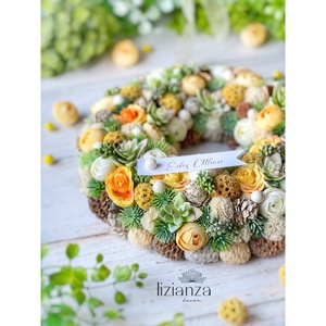 'Annaliza' tavaszi ajtódísz - otthon & életmód - dekoráció - ajtó- és ablak dekoráció - ajtódísz & kopogtató - Meska.hu