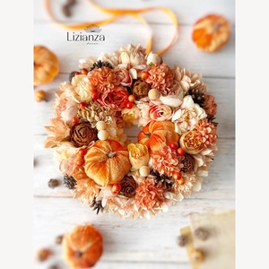 Johanna őszi ajtódísz  - Meska.hu