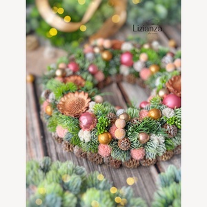 Miranda adventi ajtódísz (30cm) - Meska.hu