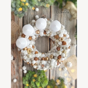 �Aisa adventi koszorú - karácsony - adventi díszek - adventi koszorú - Meska.hu