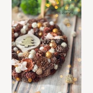 Minna adventi ajtódísz (30cm) - karácsony - adventi díszek - adventi ajtódísz - Meska.hu Minna adventi ajtódísz (30cm) - karácsony - adventi díszek - adventi ajtódísz - Meska.hu