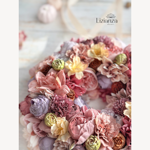 Inez őszi ajtódísz  - otthon & életmód - dekoráció - ajtó- és ablak dekoráció - ajtódísz & kopogtató - Meska.hu