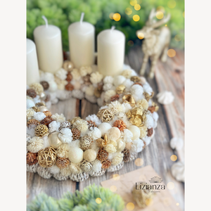 �Jana adventi koszorú - Meska.hu