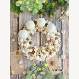 �Jana adventi koszorú - karácsony - adventi díszek - adventi koszorú - Meska.hu