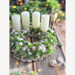 �Zoja adventi koszorú - Meska.hu