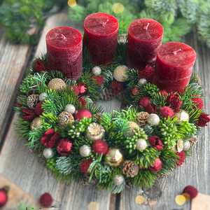 � Aisa adventi koszorú - Meska.hu