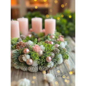 Elisa adventi koszorú  - Meska.hu