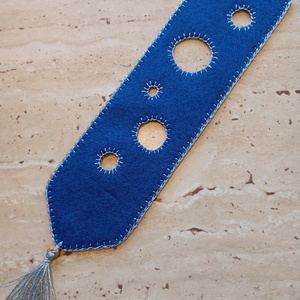 handmade, Könyv & Zene, Könyvjelző, Varrás, Horgolás, MESKA