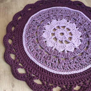 Horgolt szőnyeg  - otthon & életmód - lakástextil - szőnyeg - horgolt szőnyeg - Meska.hu