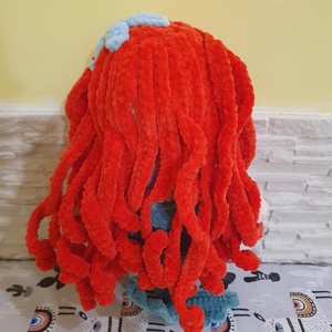 Horgolt sellő - játék & sport - plüssállat & játékfigura - ember - Meska.hu