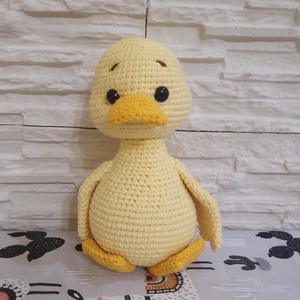 Horgolt kiskacsa, Játék & Sport, Plüssállat & Játékfigura, Madár, Horgolás, MESKA