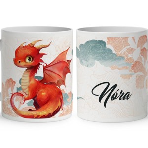 Kérd a neveddel - A legédesebb tűzsárkány mintás bögre, Otthon & Életmód, Konyhafelszerelés, tálalás, Tálalás, Bögre & Csésze, , MESKA