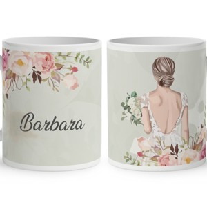 Kérd a neveddel - Itt jön a menyasszony - Esküvő mintás bögre, Otthon & Életmód, Konyhafelszerelés, tálalás, Tálalás, Bögre & Csésze, , MESKA