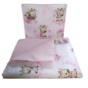 Baba takaró kispárnával , Baba - mama, Baba ágynemű, Szett kiságyba, Varrás, MESKA