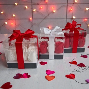 Szappanrózsa box - Meska.hu