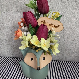 Kisróka díszítve - Meska.hu