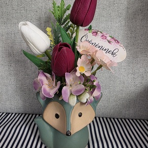 Kisróka díszítve - Meska.hu