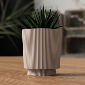 3D kaspó csepptartóval, Otthon & Életmód, Dekoráció, Virágdísz és tartó, Virágtartó, Mindenmás, MESKA