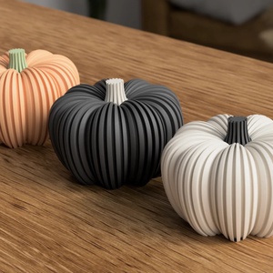 3D halloween tök dekoráció - otthon & életmód - dekoráció - asztal és polc dekoráció - asztaldísz - Meska.hu