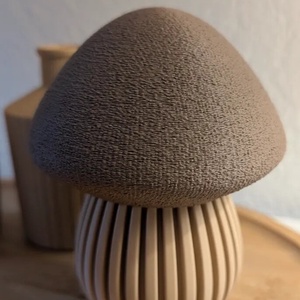3D gomba dekoráció - otthon & életmód - dekoráció - asztal és polc dekoráció - asztaldísz - Meska.hu