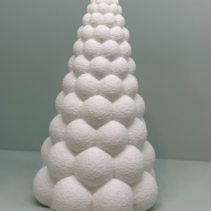 3D karácsonyfa dekoráció, Karácsony, Karácsonyi lakásdekoráció, Karácsonyi lakásdíszek, Mindenmás, MESKA